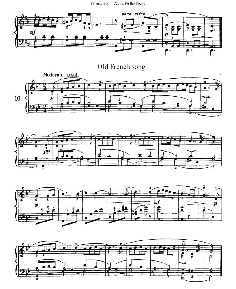 Preview of Album for the Young: Old French Song