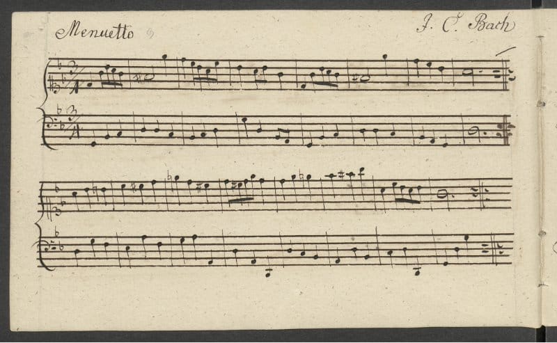 Preview of Minuet in G minor