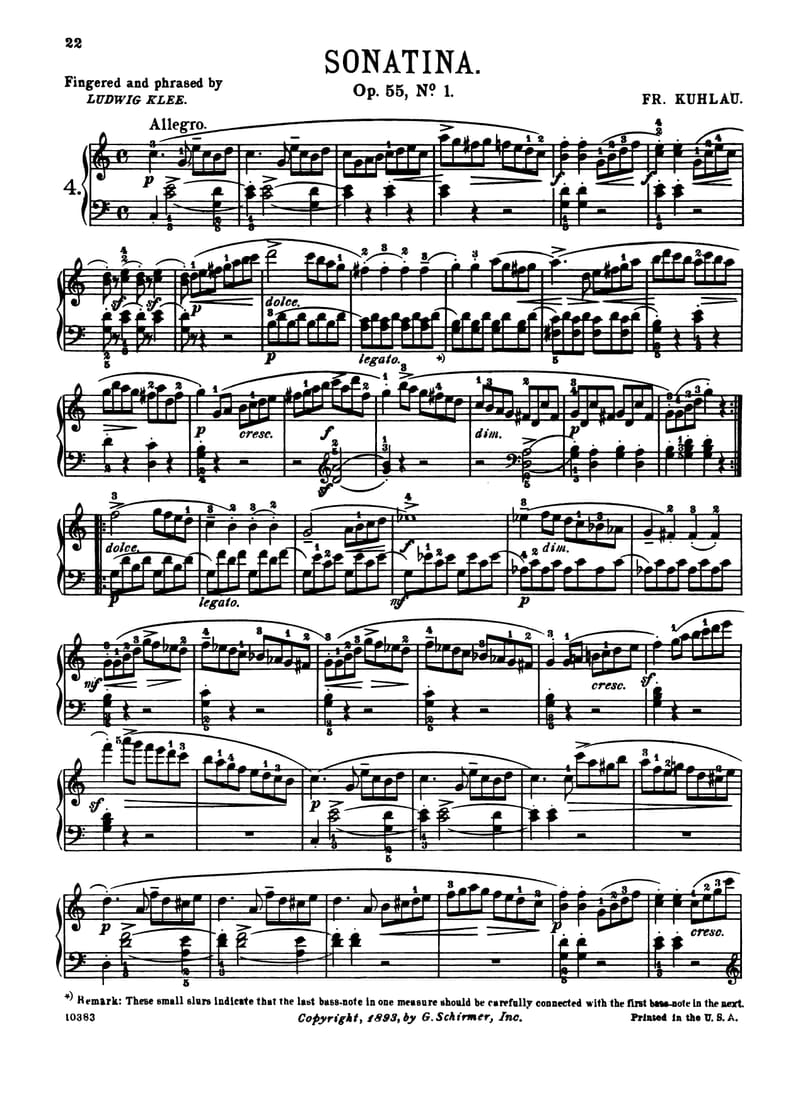 Preview of Sonatina in C Major