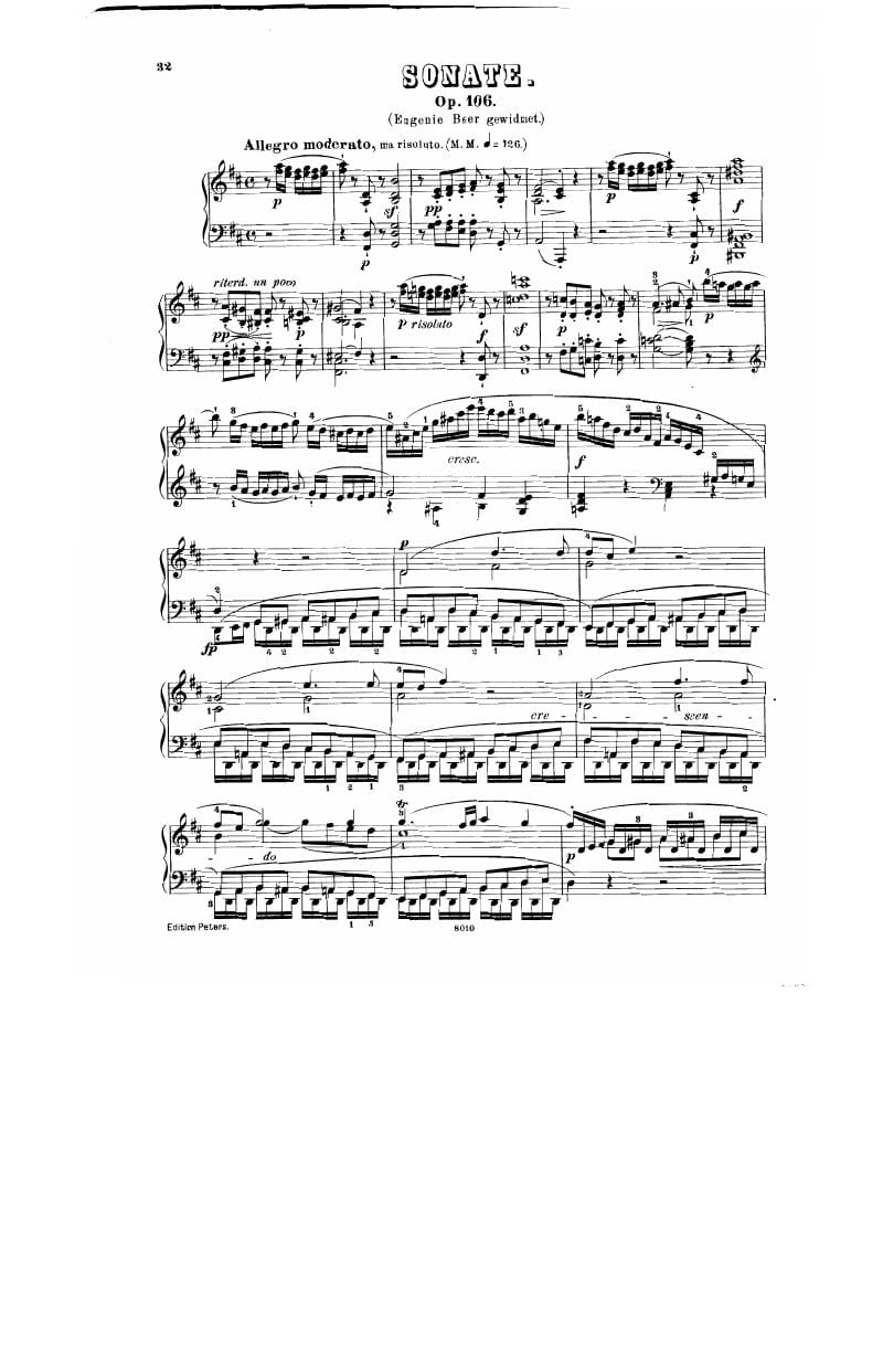 Preview of Piano Sonata No. 6 in D Major