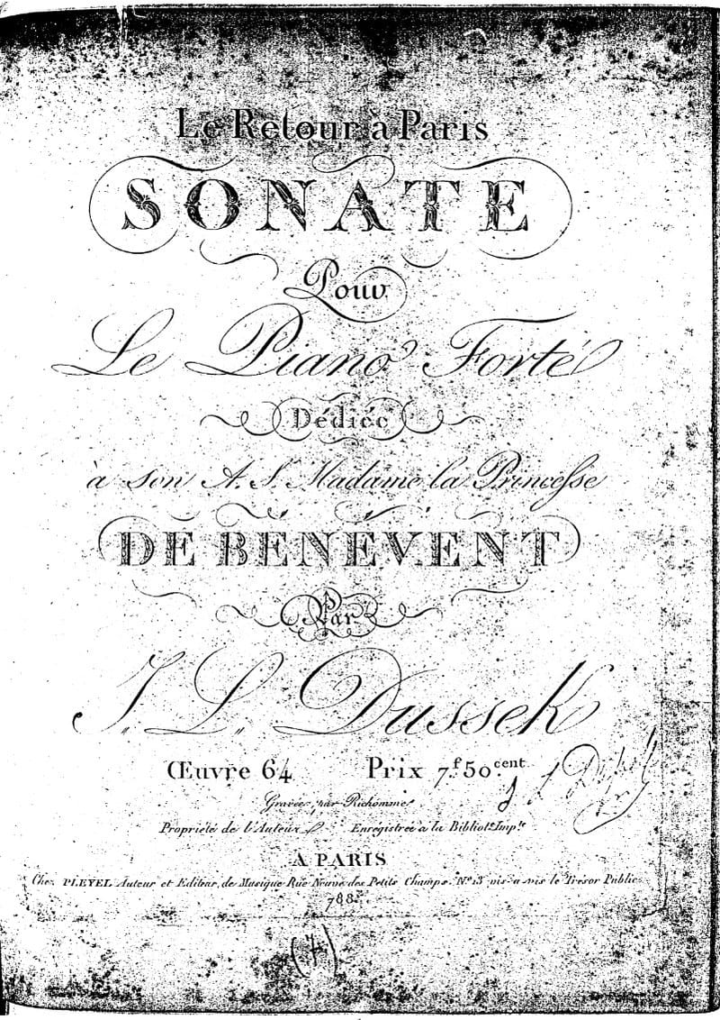 Preview of Piano Sonata in A-flat Major, Op. 70