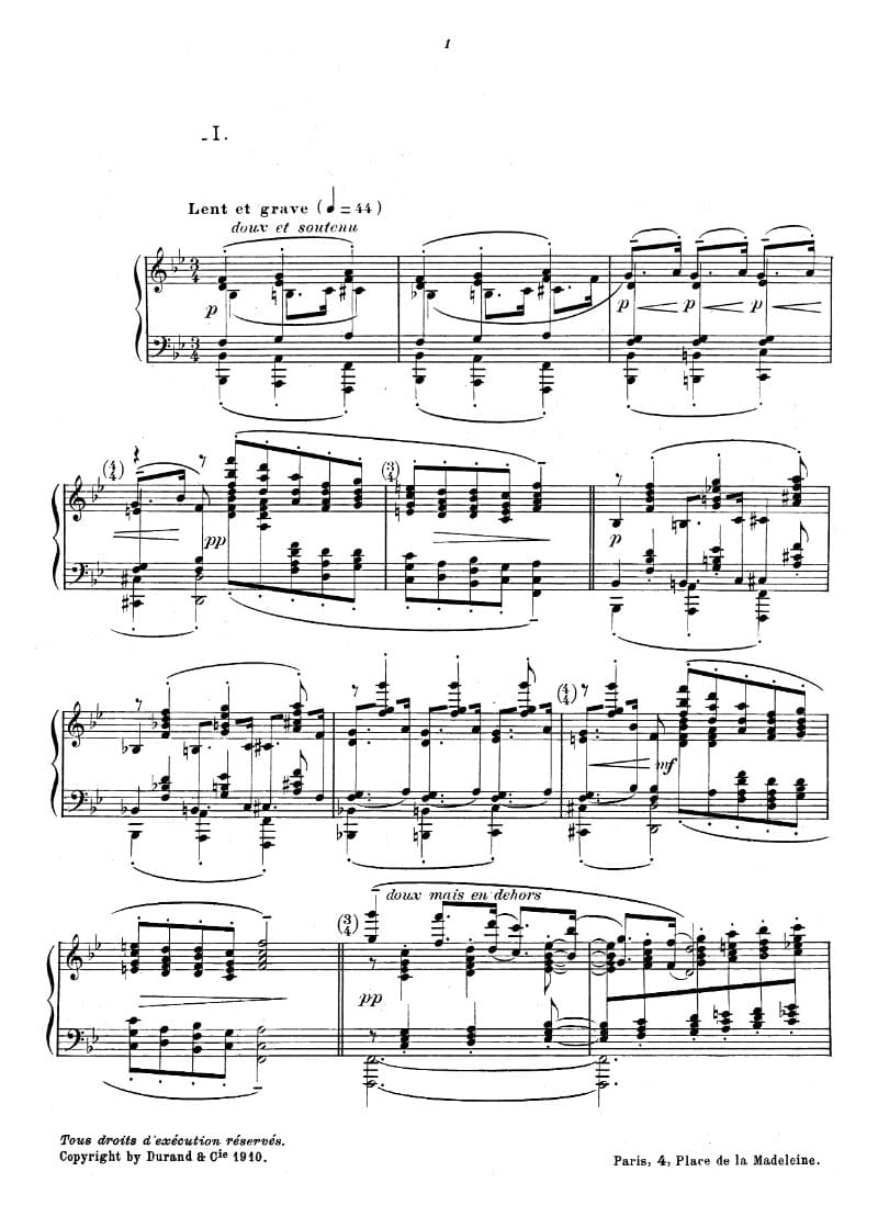 Preview of Préludes, Book 1: Danseuses de Delphes
