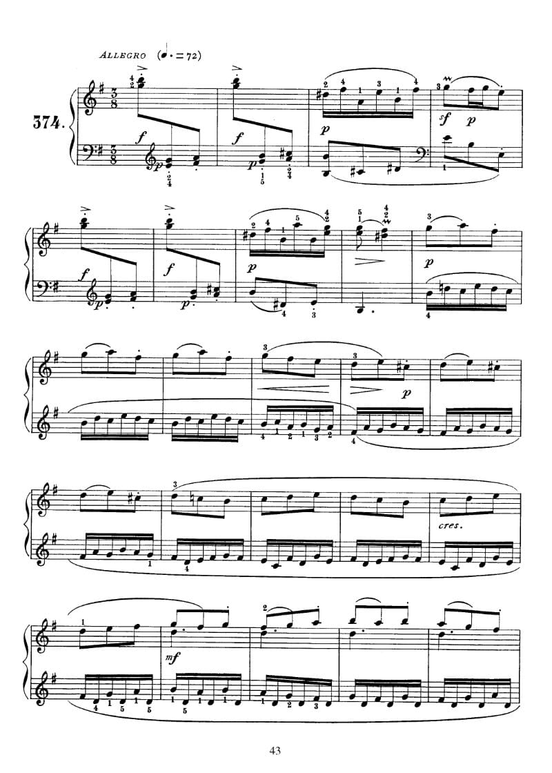 Preview of Sonata in E Minor, K. 15