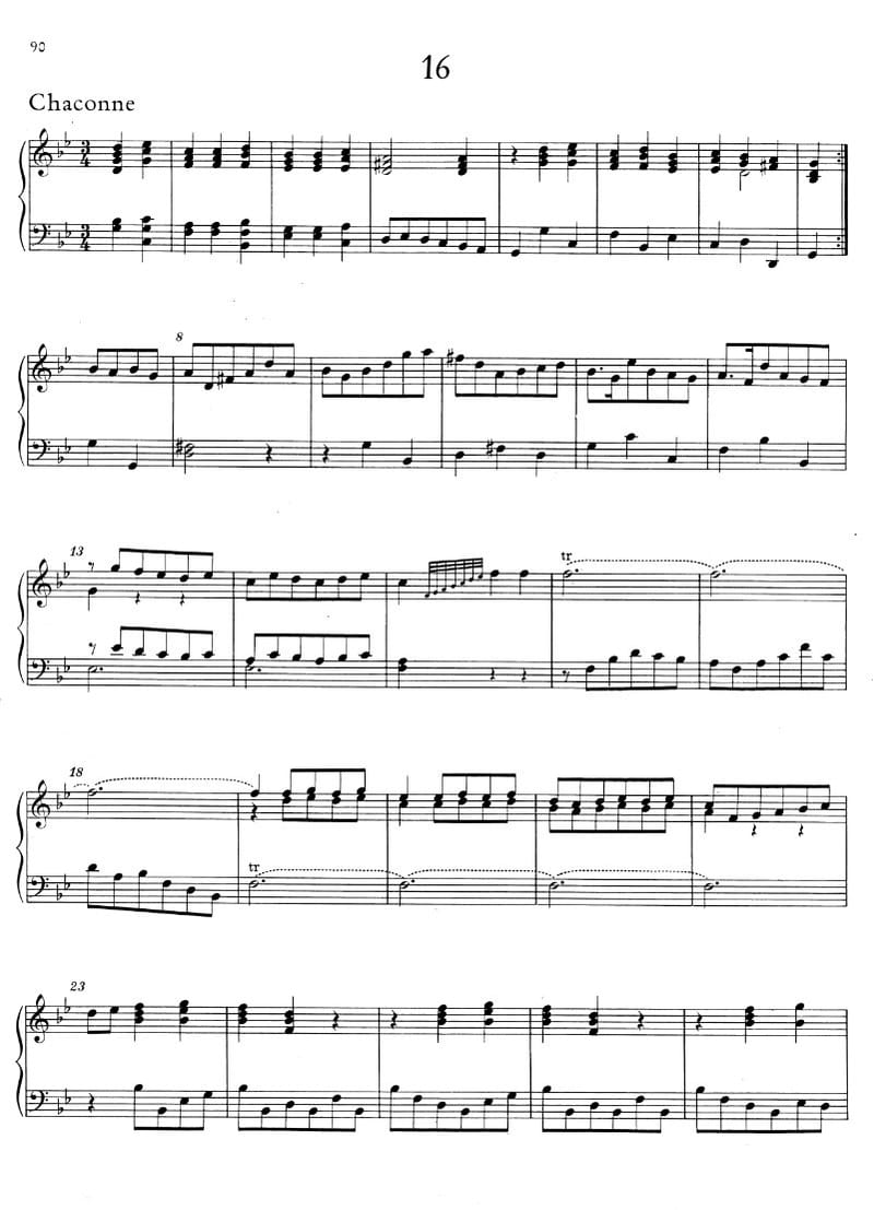 Preview of Chaconne in G minor