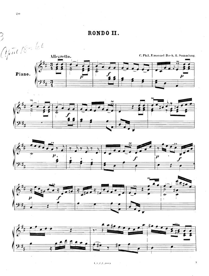 Preview of Rondo in D major
