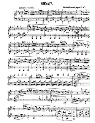 Sonata in G Major by Muzio Clementi