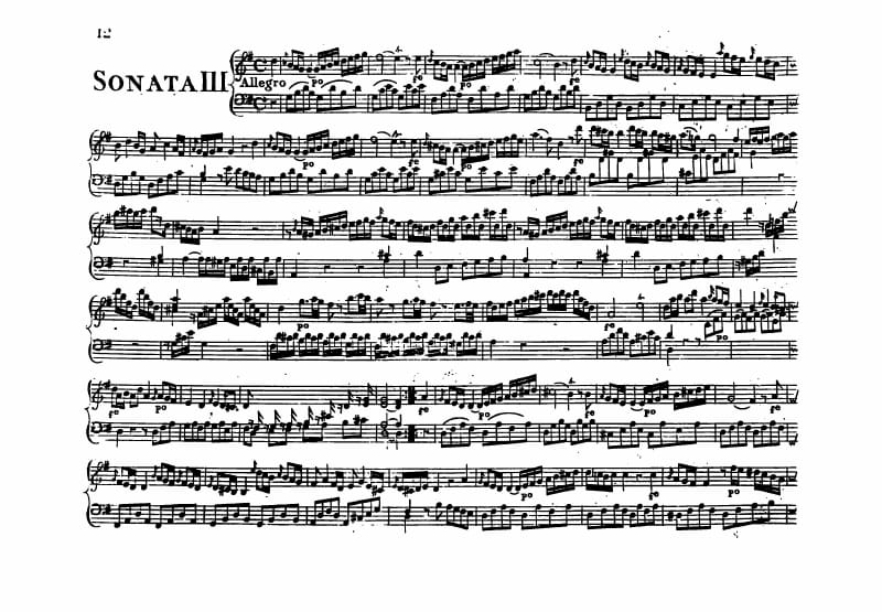 Preview of Sonata in G Major, Op. 5 No. 3
