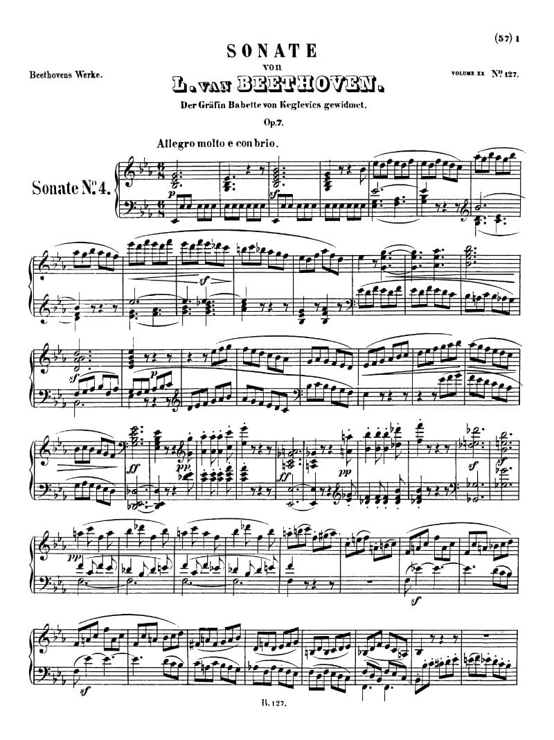 Preview of Sonata No. 4 in E-flat major