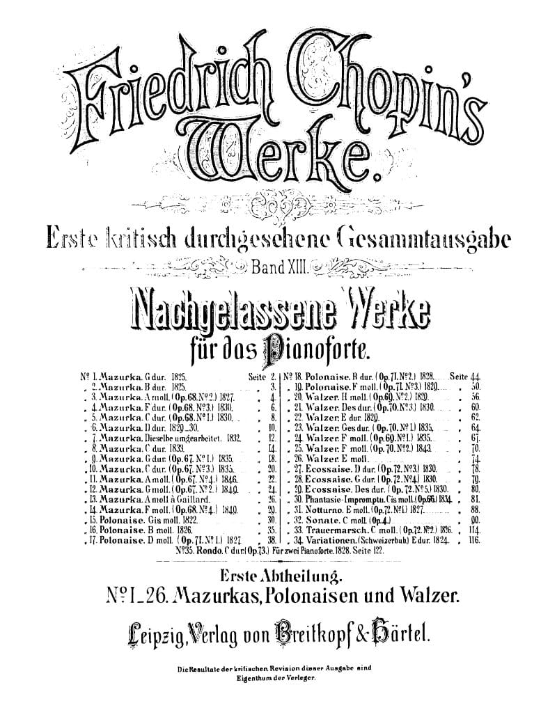 Preview of Polonaise in B-flat minor