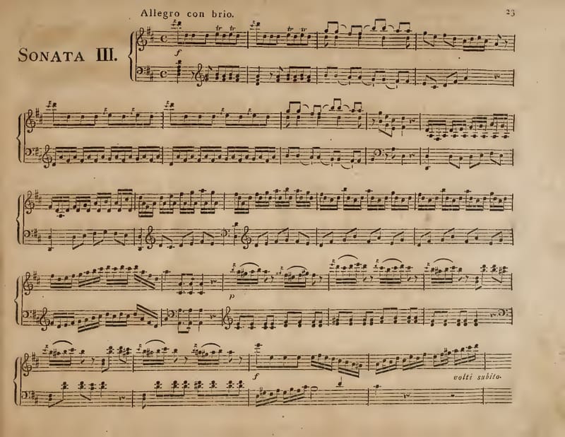 Preview of Keyboard Sonata in D major