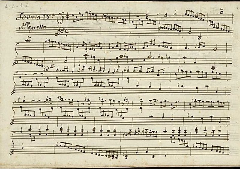 Preview of Keyboard Sonata in D minor