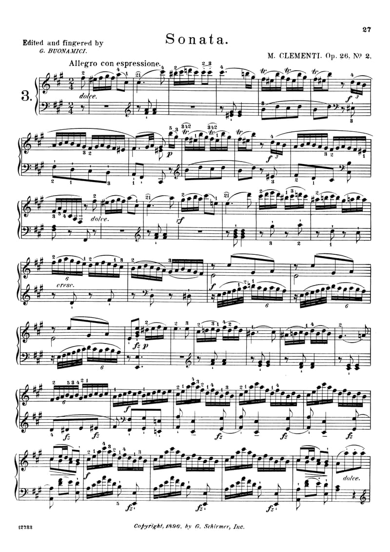 Preview of Sonata in F-sharp Minor