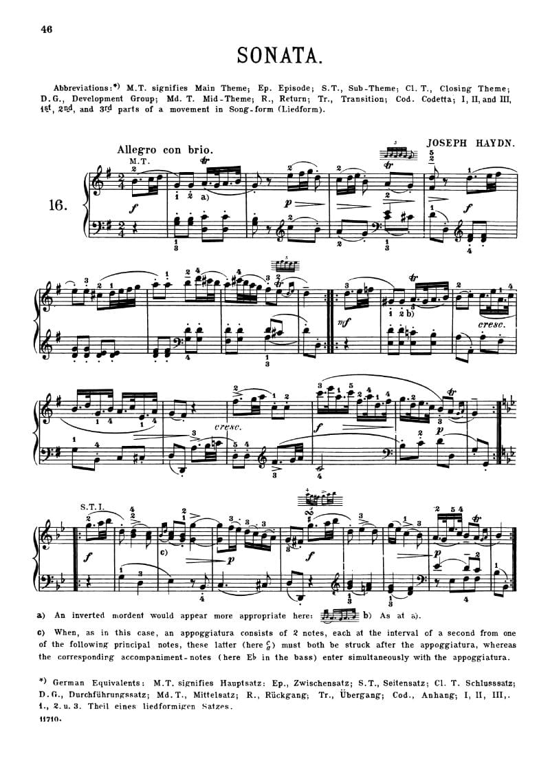Preview of Keyboard Sonata in G major