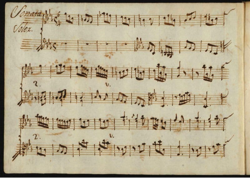 Preview of Keyboard Sonata in C minor