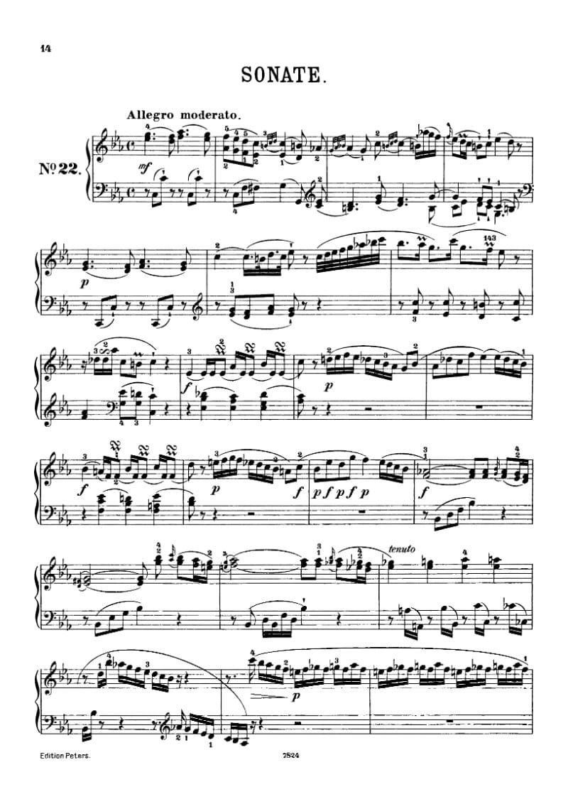 Preview of Keyboard Sonata in C minor