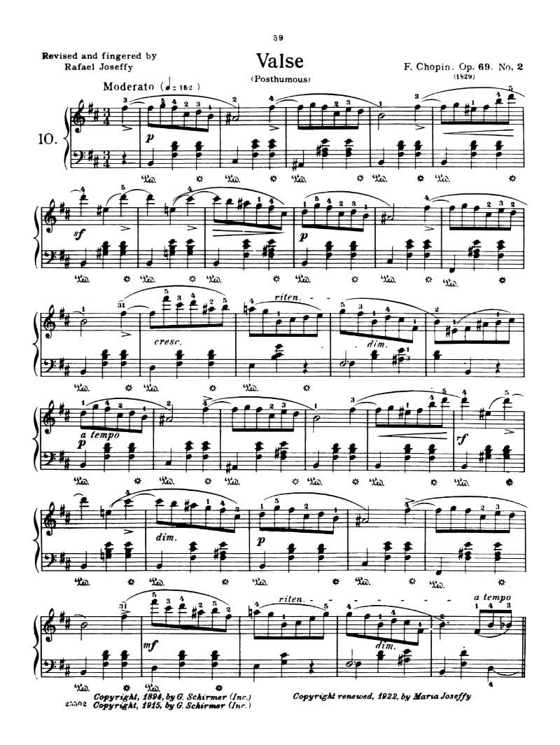 Preview of Waltz in B Minor