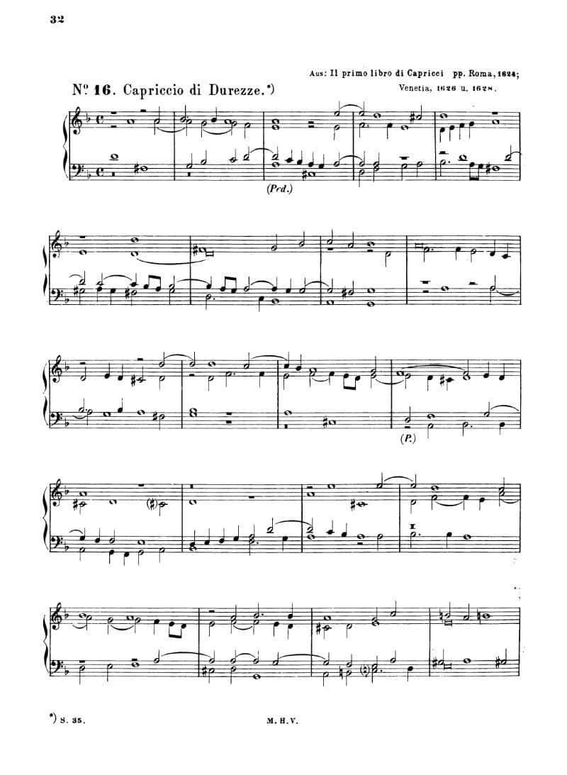 Preview of Capriccio di Durezze