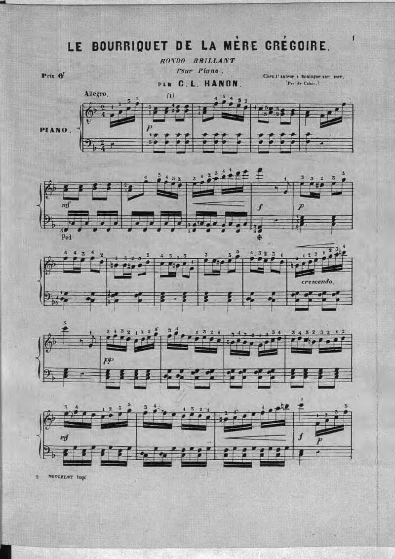 Preview of Le bourriquet de la mère Grégoire