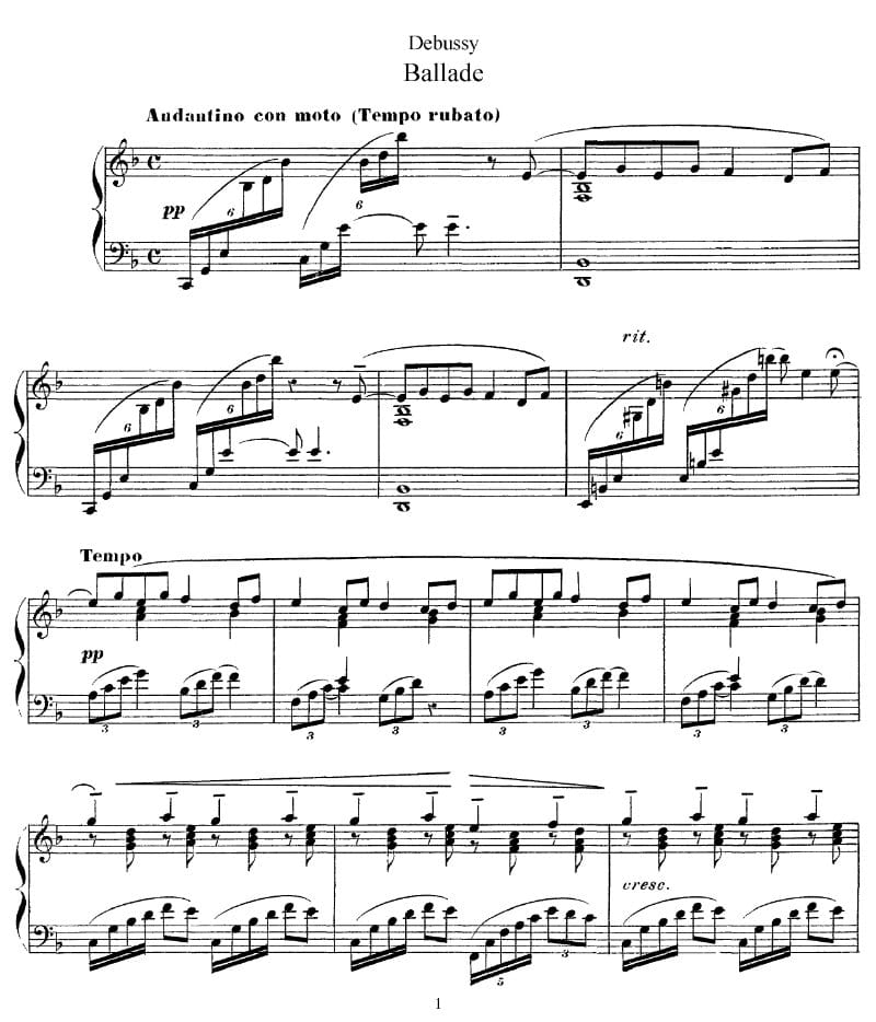 Preview of Ballade