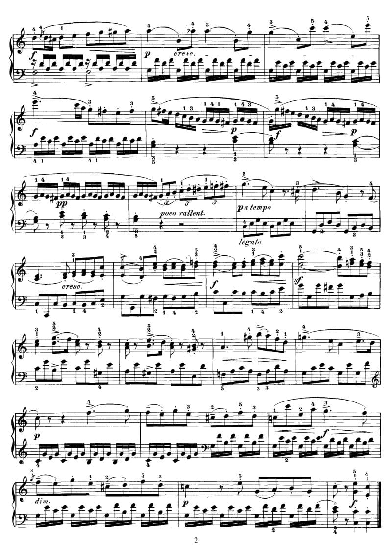 Preview of Sonatina in C Major, Op. 20 No. 2