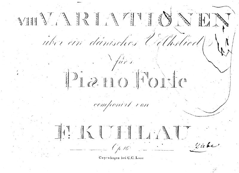 Preview of 8 Variations on a Danish Song