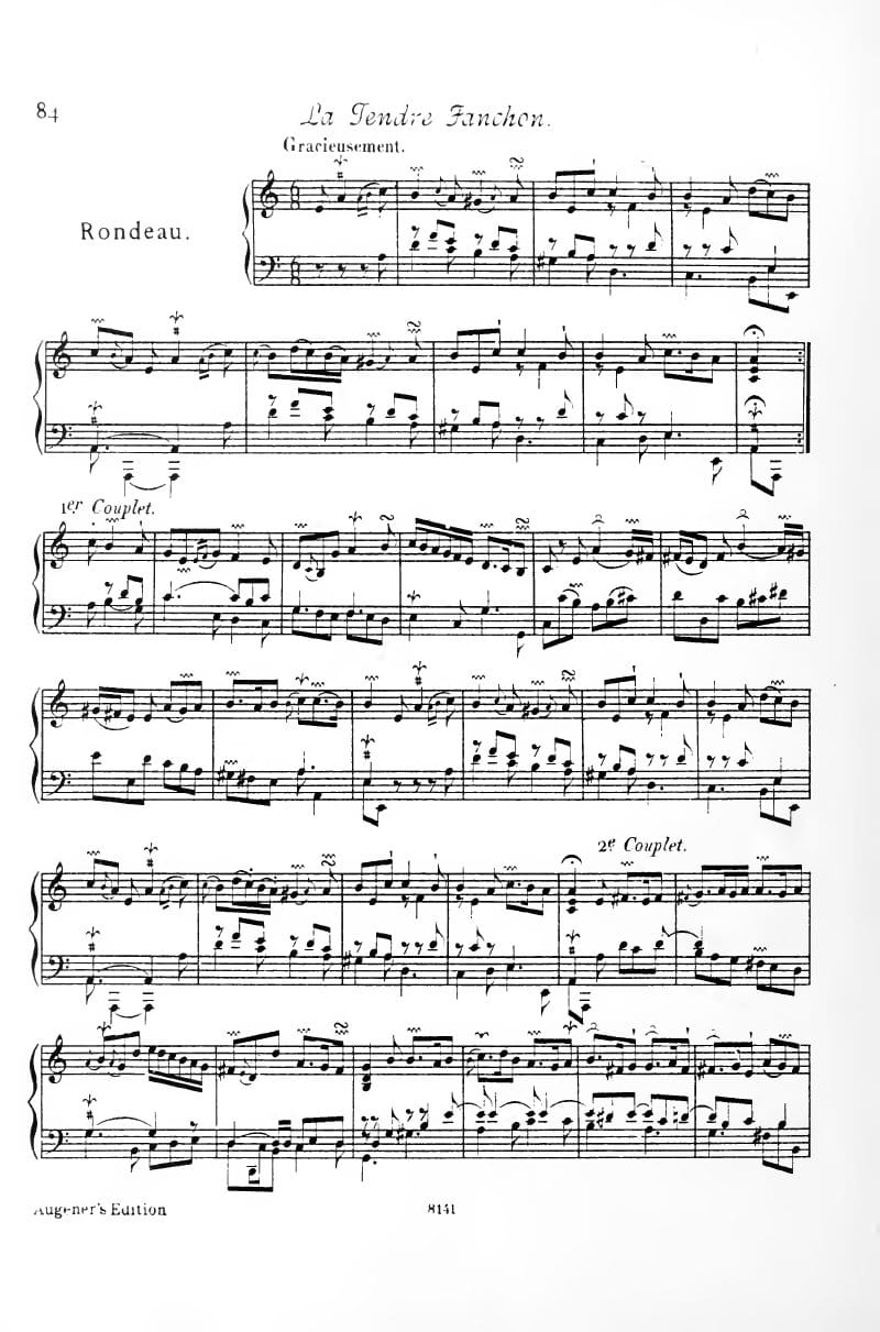 Preview of La Tendre Fanchon
