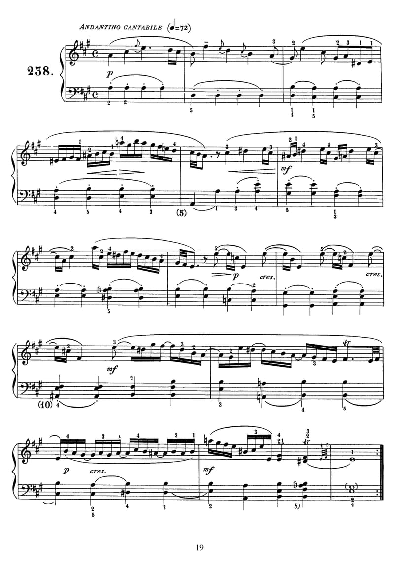 Preview of Sonata in A Major