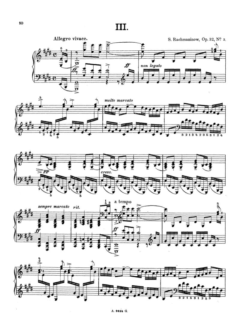 Preview of Prelude in E Major