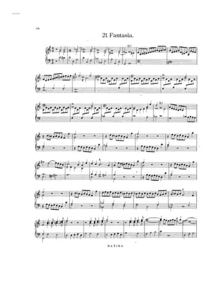 Fantasia in D minor (No. 2) by Johann Pachelbel