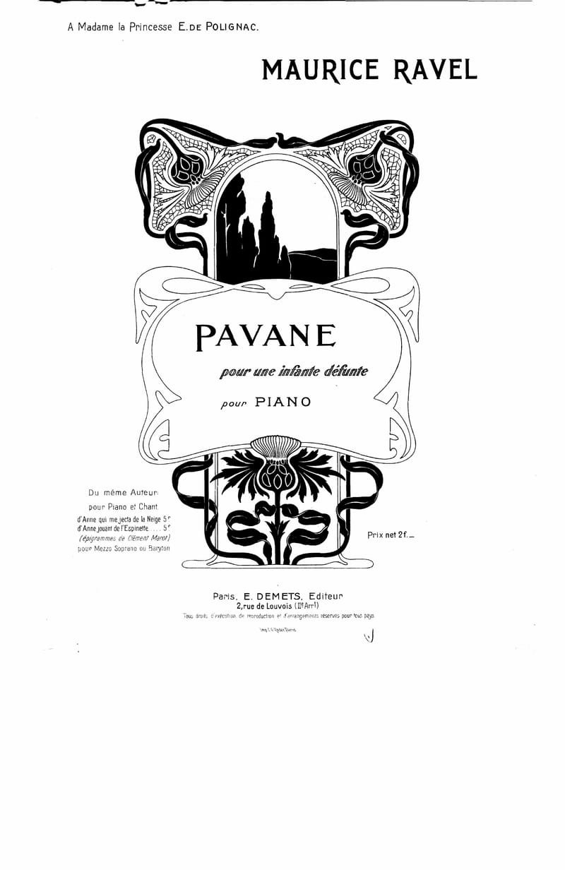 Preview of Pavane pour une infante défunte