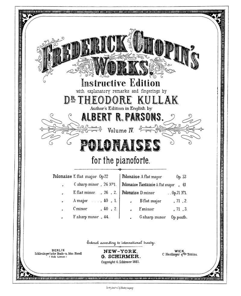 Preview of Polonaise in G-sharp minor
