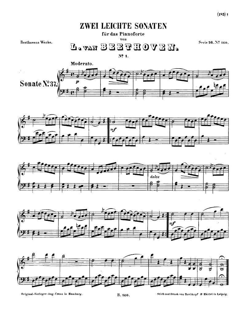 Preview of Sonatina in G Major