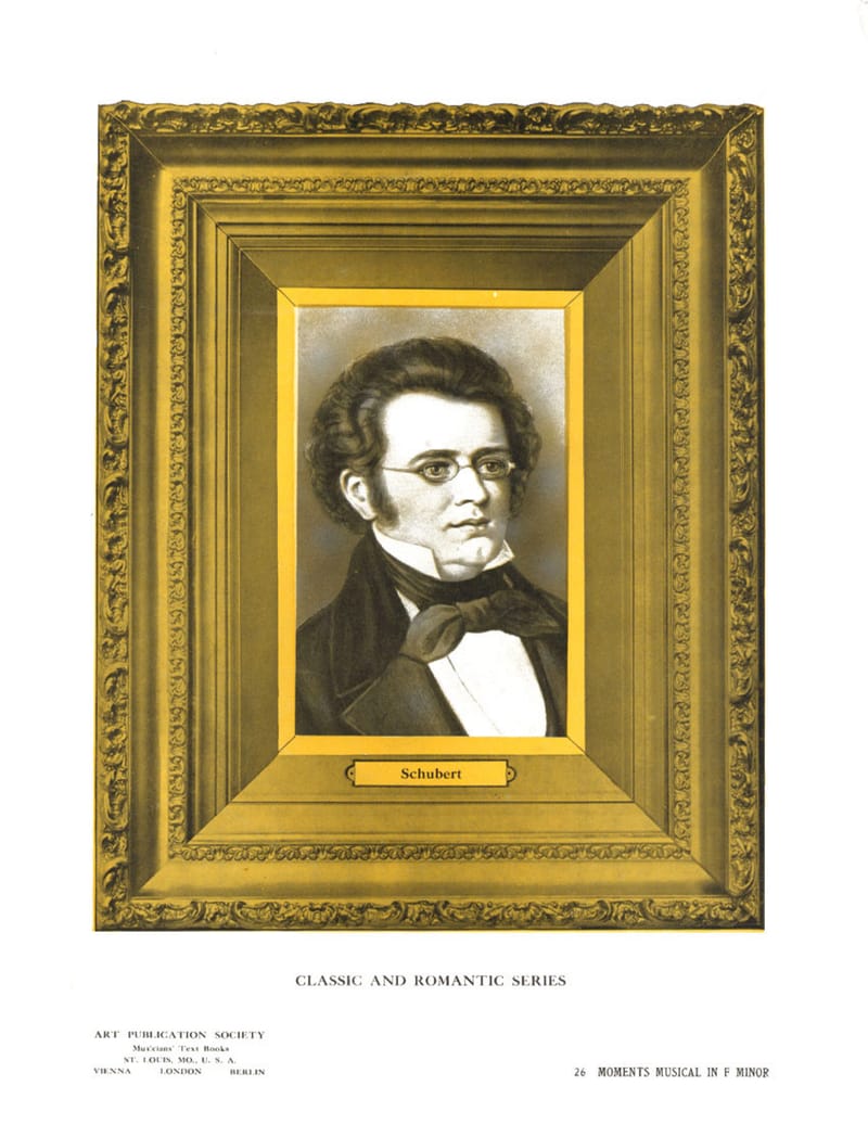 Preview of Moments Musicaux No. 3 in F Minor