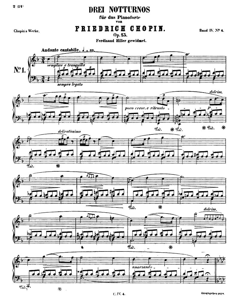 Preview of Nocturne in F-sharp Major
