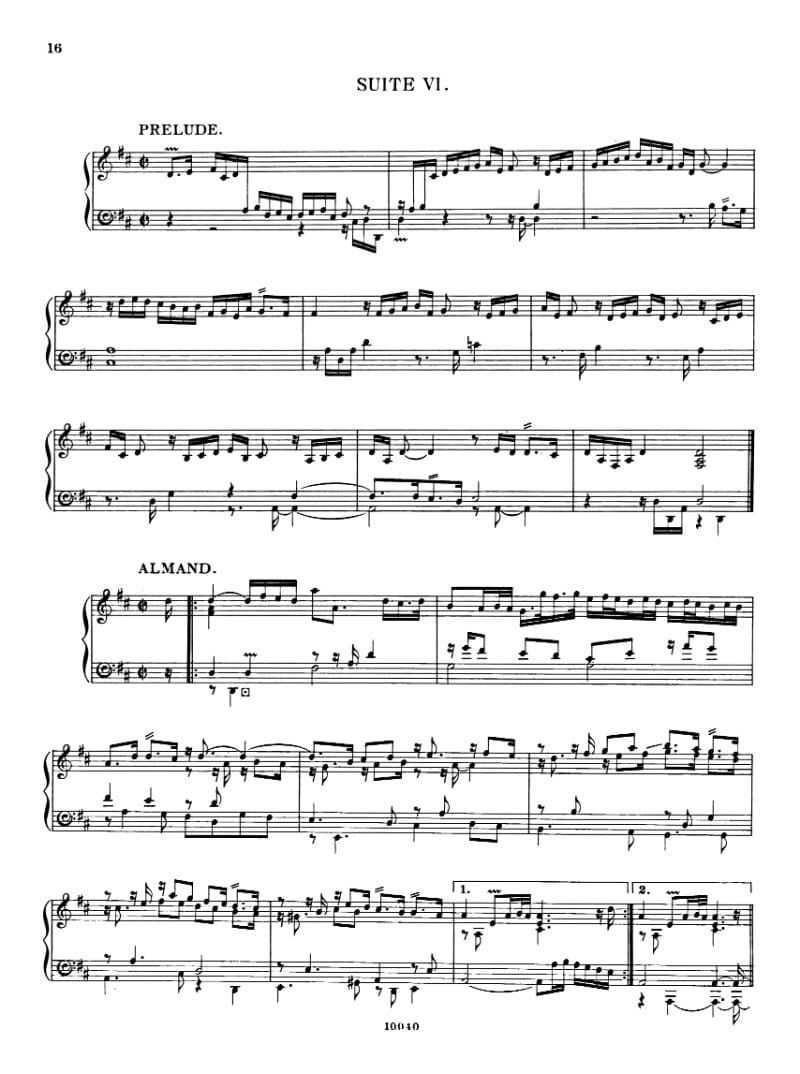 Preview of Suite in D major, Z.667