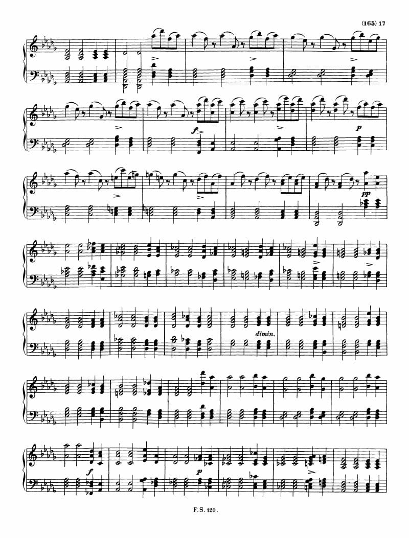 Preview of 3 Klavierstücke, D. 946: No. 3 in C Major