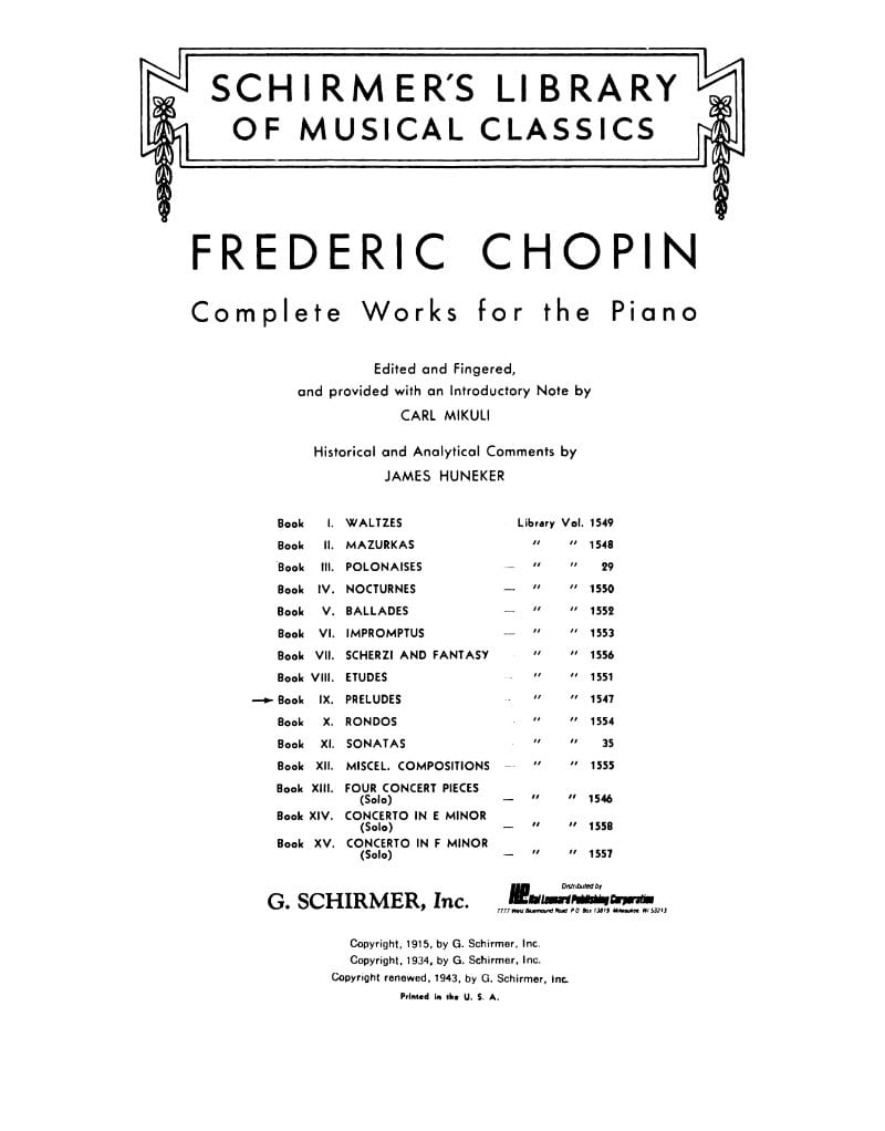 Preview of Prelude in A Minor, Op. 28 No. 2