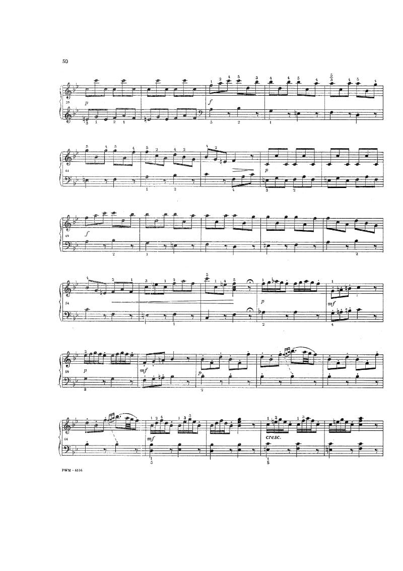 Preview of Keyboard Sonata in C Minor, R. 25