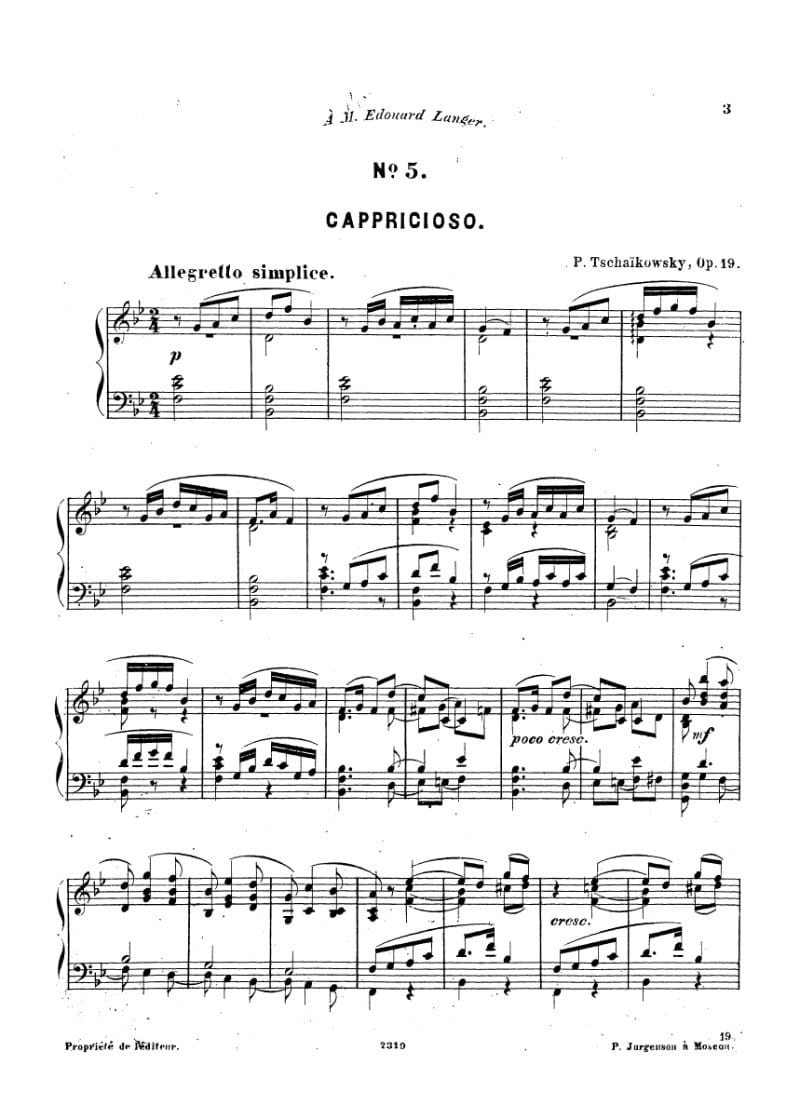 Preview of 6 Pieces: No. 5 Capriccioso