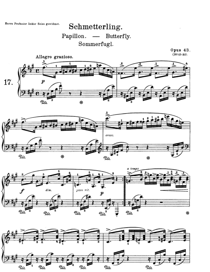 Preview of Lyric Pieces: To Spring