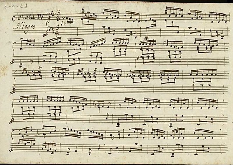 Preview of Keyboard Sonata in D major