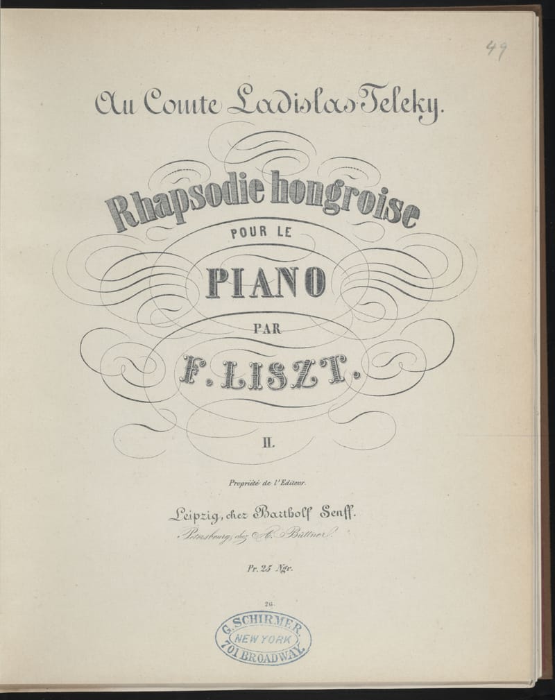 Preview of Hungarian Rhapsody No. 2 in C-sharp Minor