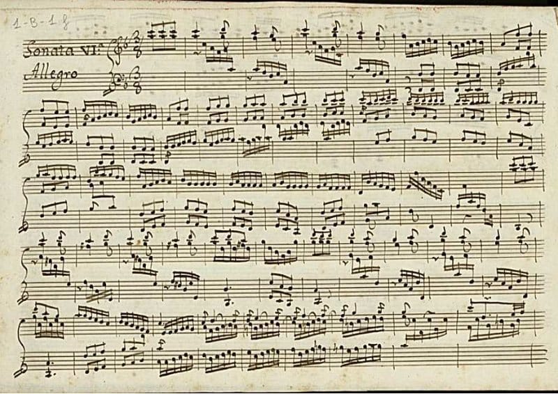Preview of Keyboard Sonata in F major