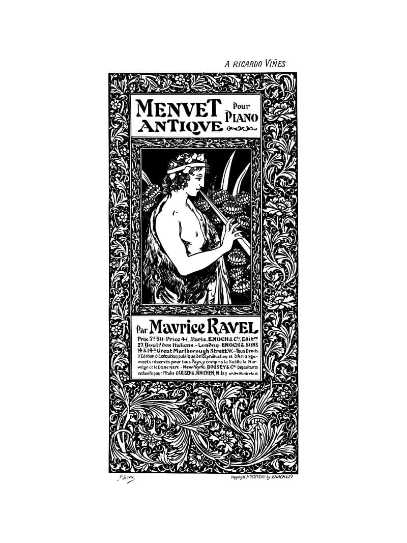 Preview of Menuet antique