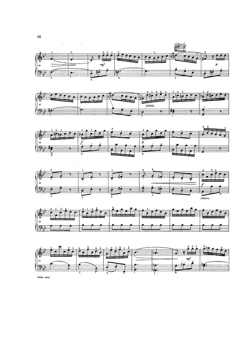 Preview of Keyboard Sonata in D Major, R. 24