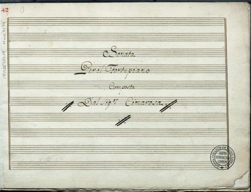 Preview of Keyboard Sonata in B-flat Major, R. 1