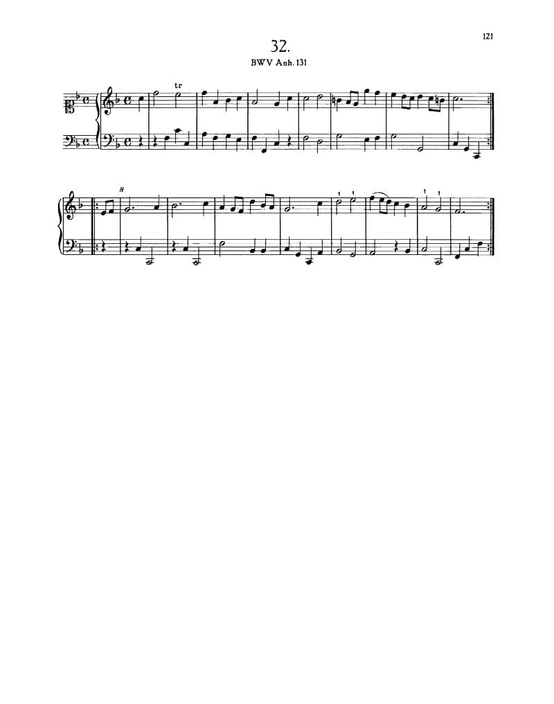 Preview of March in F major