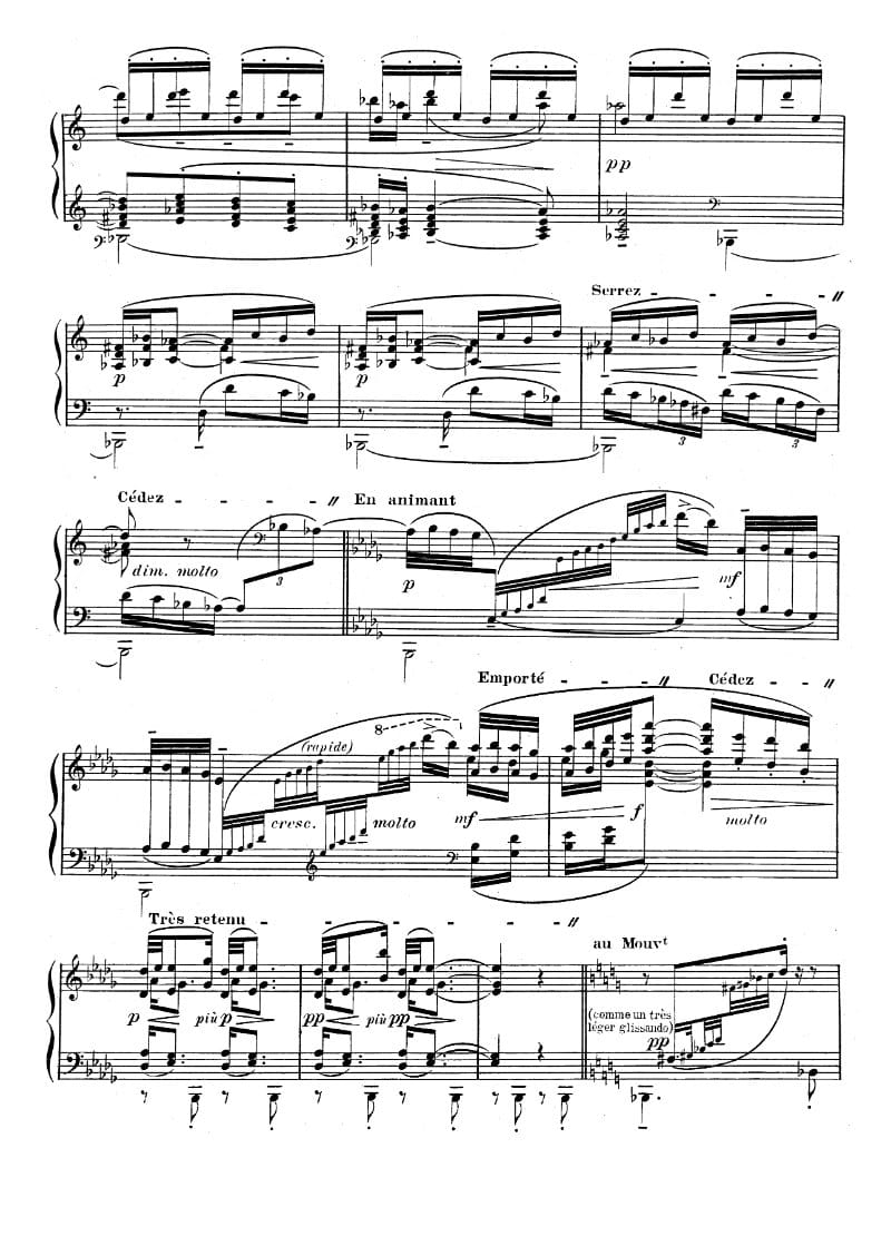 Preview of Préludes, Book 1: Voiles