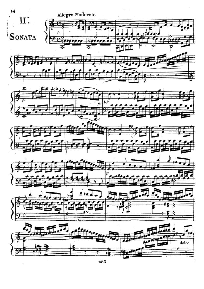 Preview of Piano Sonata No.15 in C major, Op.39 No.2