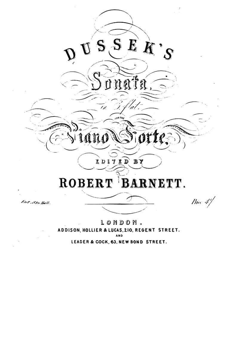 Preview of Piano Sonata in E-flat major, Op.18 No.3